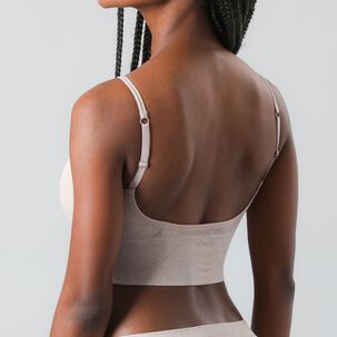 Peto Rib Pabilos Sin Costuras Mujer Flores 25161-202